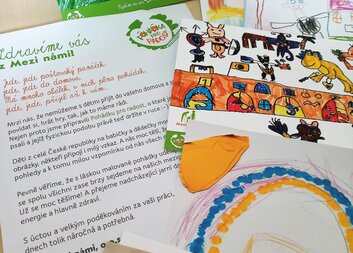 Vzkazy od dětí z projektu Mezigeneračně