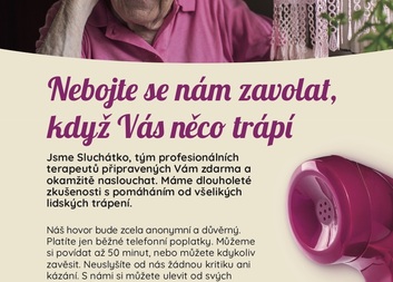 terapeutická linka Sluchátko