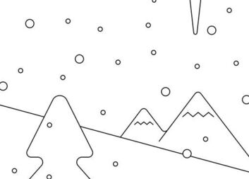 Sněhová nadílka v únoru