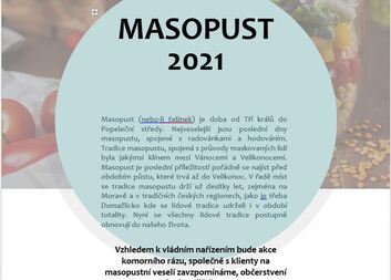 Masopust 2021