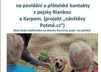 Návštěvy POTMĚ- aktivita pro seniory